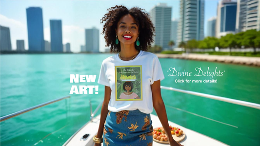 You've Never Seen Black Art Like This Before: Black Woman Art New T-shirt Release!